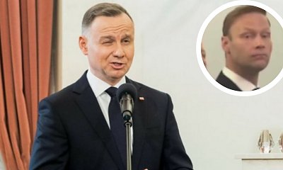 Andrzej uhonorował swoich kolegów. Marcin zachowywał się tak, jakby przyszedł prosto z dobrej imprezy [wideo]