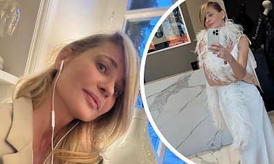 Aneta Kręglicka w opiętej kiecce wyeksponowała atuty sylwetki. 59-latka ma figurę nastolatki