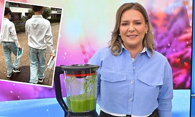 Aneta Zając w "Halo, tu Polsat" przygotowała zdrowe koktajle. Przekonała do nich nawet 14-letnich synów
