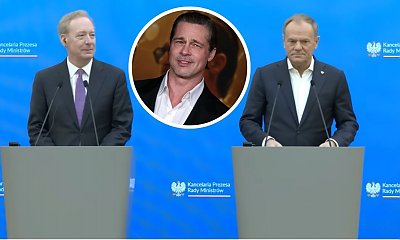 Wpadka na konferencji Donka. Prowadząca spotkanie przedstawiła informatycznego Brada, jako aktora Brada Pitta [wideo]