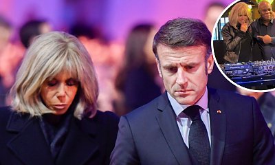 Brigitte Macron w skórze i dzwonach dała czadu za konsolą. DJ może się od niej uczyć [wideo]
