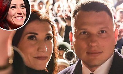 Piękna Ewa w mega obcisłej kiecce szła jak po wybiegu. Odsłoniła zgrabne nogi i podkreśliła dekolt