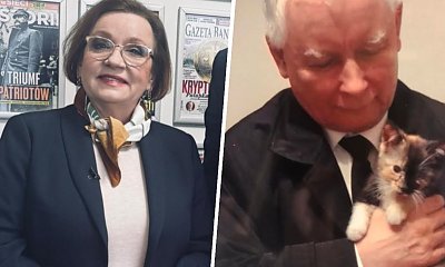 Anna od Jarka pokazała zdjęcie swojego szefa z futrzakiem w Światowym Dniu Kota. Przy okazji przymiliła się 75-latkowi [zdjęcia]