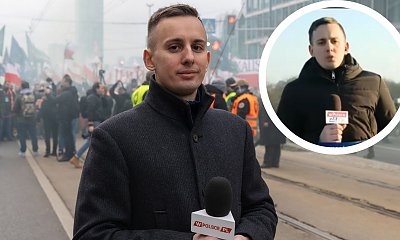 Wpadka dziennikarza prawej telewizji. Wszyscy usłyszeli niecenzuralne, ale bardzo popularne polskie słowa [wideo]