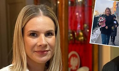 Marta od Karola poszła z córką do wyjątkowej kawiarni. Tego dnia wskoczyła w krótki płaszczyk i jeansy podkreślające sylwetkę [wideo]