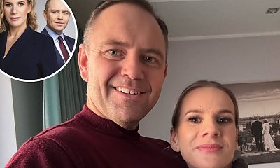 Marta od Karola zapozowała na okładce z mężem. Potencjalna first lejdi lansuje się w czarnej sukience