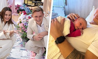 Rzeźniczakowie rok temu na chwilę zniknęli z mediów. Dopiero teraz opublikowali wzruszające kadry z porodówki