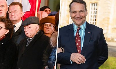 Jarosław Kaczyński nie lubi Sikorskiego: "Traktuję go niepoważnie"