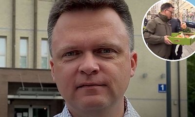 Szymek rozdawał pączki z okazji święta pączka. Chciał dobrze, ale ktoś sprowadził go na ziemię [wideo]