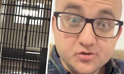 Mataczący Darek grypsuje zza metalowych krat. Na jego profilu pojawiło się niepokojące nagranie [wideo]