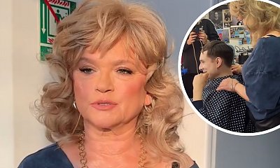 Zmysłowa Katarzyna Figura w skórzanych spodniach jak Dolly Parton. Ralph Kamiński był oczarowany gwiazdą [wideo]