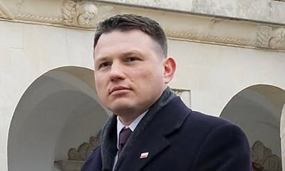 Dumny Sławomir stwierdził, że poszedłby do wojska, ale niestety nie może przez zawód. Dziennikarz go zaorał [wideo]