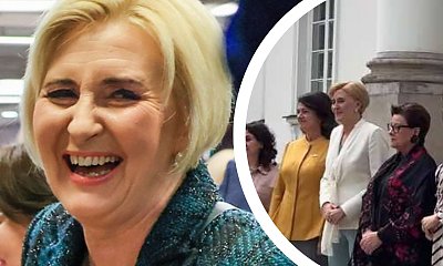Lejdi Agata poczuła wiosnę na międzynarodowym evencie. Spośród wszystkich pierwszych żon to ona wypadła najlepiej