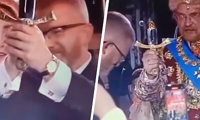 Grzegorz od gaśnicy koronował się na króla Polski [wideo i memy]