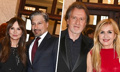 Tak bezwstydnie to dawno nie było, czyli gwiazdy w teatrze. Olejnik w majtkach na wierzchu, Rusin świeci koronką, a reszta spowita czernią