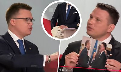 Sławek chciał dosolić Szymonowi na debacie. Gigachad pojechał po nim jak walec po świeżym asfalcie [wideo]