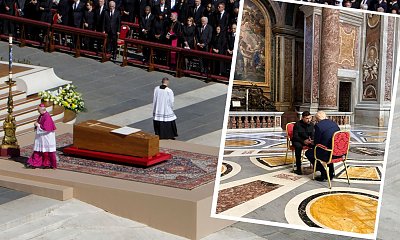 Włodzimierz i Don spotkali się na pogrzebie Franciszka. Wystarczyły dwa zdjęcia i sieć świętuje memami