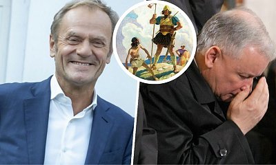 Jarek dodał zdjęcie obrazu na X, by mieć ostatnie zdanie po scysji na Wiejskiej. Donek go zakasował — jedną emotką