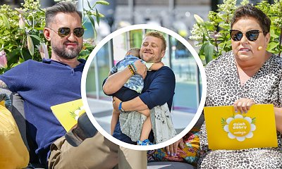 Widzom "DDTVN" zaszkliły się oczy. Tak Dorota Wellman i Marcin Prokop pożegnali Tomasza Jakubiaka