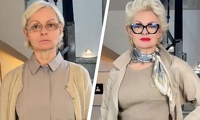 Marzena Kotowska ma 57 lat i nie chce wyglądać jak typowa babcia. Jej metamorfozy robią furorę [porównujemy]