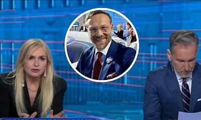 Dymy na antenie TVN24. Kolega Jarka wyciągnął smartfona na wizji i przeszkadzał w realizacji programu