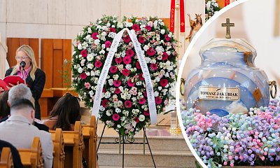 Marzena Rogalska odczytała mowę pożegnalną żony Tomasza Jakubiaka. "Tomek wygrał każdy dzień życia", "Był i będzie bohaterem"