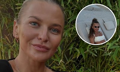 Wysportowana Anna Lewandowska rozłożyła się na leżaczku. Co za bajeczny kostium i nieziemsko zaokrąglony tył