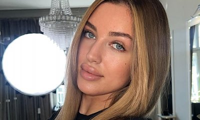Caroline Derpieński zrzuciła fatałaszki i zapozowała nad basenem w jednym z najdroższych hoteli świata