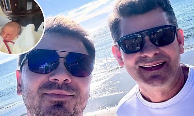 Daniel Martyniuk chwali się malutkim Florianem. Chłopiec to wykapany tata