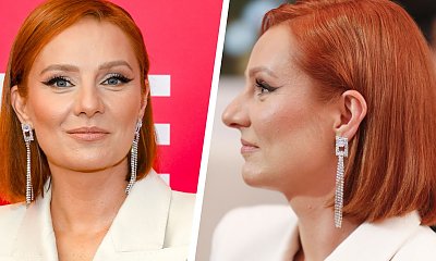 Ewelina Flinta już tak nie wygląda. Nowa króciutka fryzura z grzywką w stylu lat 20. ubiegłego wieku odjęła jej lat