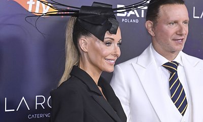 Małgorzata Rozenek jak z rodziny Addamsów na czerwonym dywanie. Był i Radziu, zadał szyku niczym Gomez