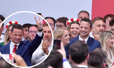 Piękny Rafał ogłosił zwycięstwo, którego nie było. Jest wideo. Sieć produkuje memy