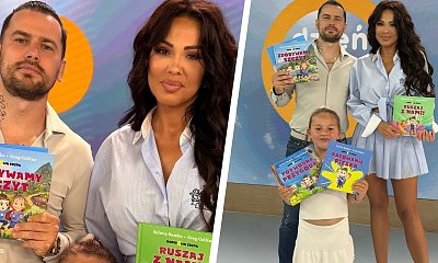 Sylwia Bomba zapozowała z obecnym partnerem i córką. "Tata, nie tata". "Oby był na całe życie" - piszą fani