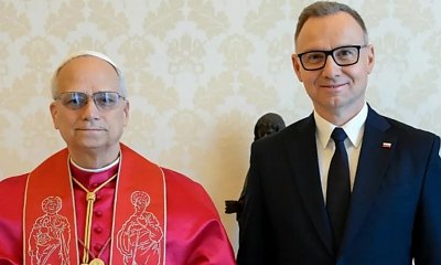 Andrzej złożył wizytę najważniejszemu Leonowi. Na próżno szukać Agaty u jego boku. Nie do wiary, kto ją zastąpił [wideo]