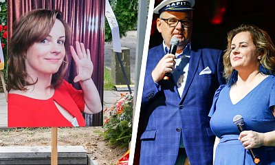 Artur Andrus i Joanna Kołaczkowska w "Spadkobiercach" grali ojca i córkę. Na pogrzebie pożegnał ją w niezwykły sposób