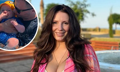 Dominika Serowska pokazała nowe zdjęcia Romea. To wykapana mama. Fani oburzeni, że chłopiec ogląda bajkę w telefonie