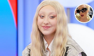 Luna nie daje o sobie zapomnieć. W takiej kreacji stroiła miny na Paris Fashion Week