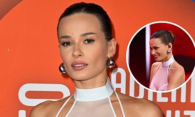 Natalia Szroeder jak z pokazu Victoria's Secret. W niewinnej bieli wyglądała jak zbuntowany anioł
