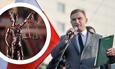 Robert Bąkiewicz wyrzucony z własnego procesu. Sędzia kilkukrotnie zwracała mu uwagę. "To jest cyrk!" [wideo]