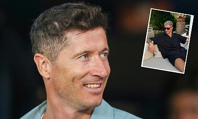 Robert Lewandowski przefarbował włosy. Przesłodki z niego blondas [wideo]