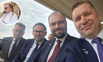 Pielgrzymka do Częstochowy ojca Tadeusza przyciągnęła kolegów z Wiejskiej. Pojawił się też legendarny taniec [wideo]