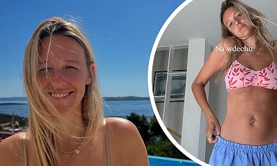 Żebrowska pozuje w bikini i nie owija w bawełnę. "Niektóre rzeczy lekko obwisłe". Fanki pieją z zachwytu