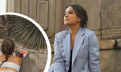 Anna Mucha wypięła tył w kusych szortach. Fani zbierają szczęki z podłogi