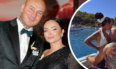 Kamila Wybrańczyk prężyła się w kusym stroju u boku ukochanego. Świetnie bawili się z Mini Majkiem