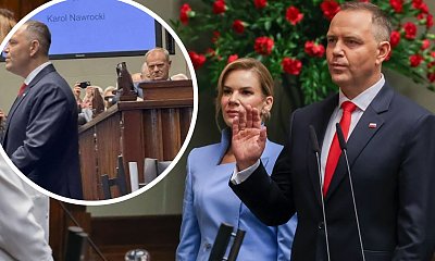 Wzrok Donalda Tuska na Karola Nawrockiego wyrażał więcej niż tysiąc słów. Sieć zalały memy