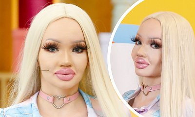 Lora Latexis ma największy sztuczny biust w Polsce. Teraz zaprezentowała go na antenie "Halo, tu Polsat"