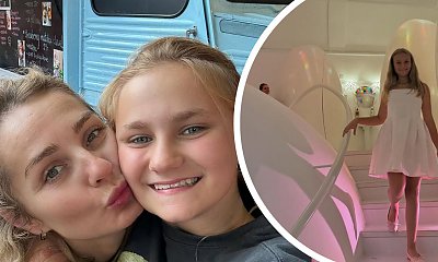 Małgorzata Socha świętuje 12. urodziny córki. Niedaleko pada jabłko od jabłoni. „Mistrzyni nart” to cała mama