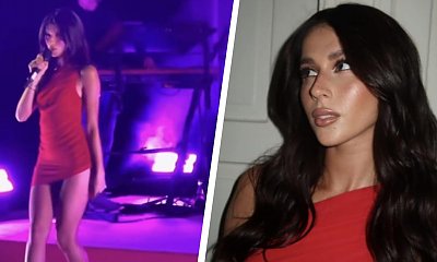 Roksana Węgiel wskoczyła w czerwoną mini, która ledwo co zasłaniała jej wdzięki. Fani: "Nie lepiej już bez majtek" [wideo i zdjęcia]