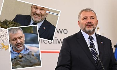 Tak daleko jeszcze nie zaszli. TV Republika pokazała... ministra Żurka i krokodyla w wannie