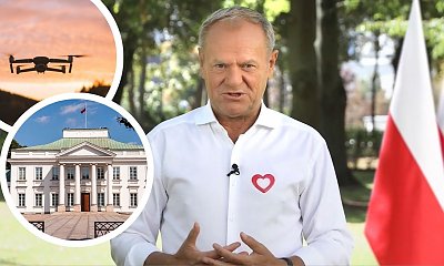Nad Belwederem zneutralizowano dron. Tusk ujawnia: "Zatrzymano dwóch obywateli Białorusi"